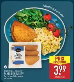 ALDI ST-CLÉMENT LE VOLAILLER PANÉS DE POULET offre