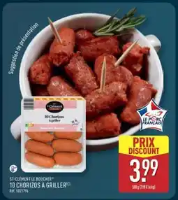 ALDI 10 Chorizos à Griller offre