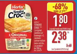 ALDI HERTA Tendre Croc' offre