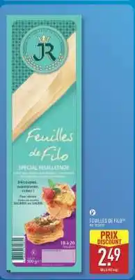 ALDI FEUILLES DE FILO offre