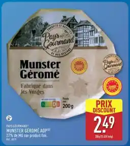 ALDI Munster Géromé AOP offre