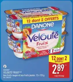 ALDI Danone Velouté Fruix offre