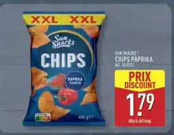 ALDI SUN SNACKS CHIPS PAPRIKA offre