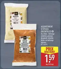 ALDI ASSORTIMENT D'ÉPICES ORIENTALES offre