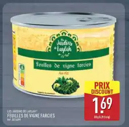 ALDI LES JARDINS DE LAYLAH FEUILLES DE VIGNE FARCIERS offre