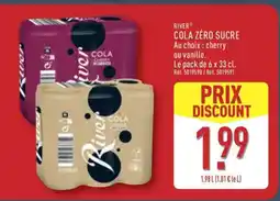 ALDI RIVER COLA ZÉRO SUCRE offre
