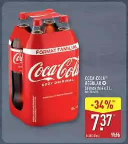 ALDI Coca Cola Regular offre