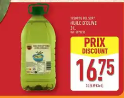 ALDI TESOROS DEL SUR HUILE D'OLIVE 3 L offre