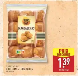 ALDI TESOROS DEL SUR MADELEINES ESPAGNOLES offre