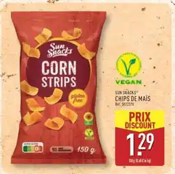 ALDI SUN SNACKS CHIPS DE MAÏS offre
