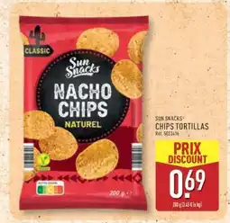 ALDI SUN SNACKS CHIPS TORTILLAS offre
