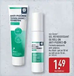 ALDI MULTINORM GEL REFROIDISSANT OU ROLL-ON ANTI-PIQÛRES offre