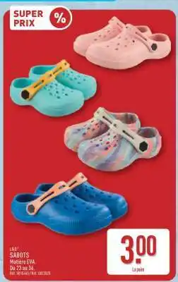 ALDI SABOTS offre