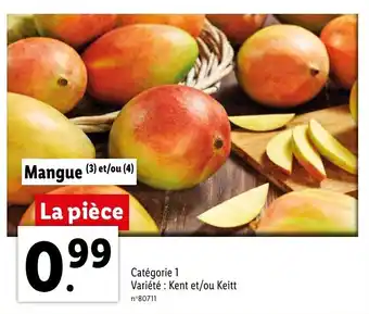 Lidl Mangue offre