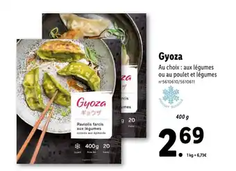 Lidl Gyoza offre