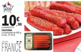 E.Leclerc Chistorra offre
