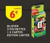Intermarché Hyper Blister 3 pochettes + 2 cartes édition limitée offre