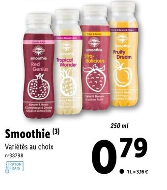 Lidl Smoothie offre
