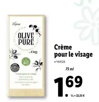 Lidl Crème pour le visage offre