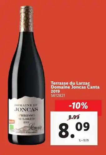 Lidl Terrasse du larzac domaine joncas canta 2019 offre
