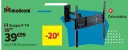 Conforama Meliconi - support tv offre