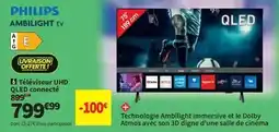 Conforama Philips - téléviseur uhd qled connecté offre