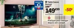 Conforama Denver - table basse offre