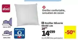 Conforama Abeil - oreiller reverie offre