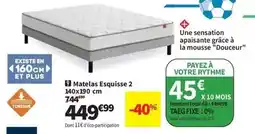 Conforama Esquisse - matelas 2 offre