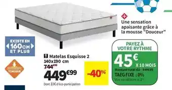 Conforama Esquisse - matelas 2 offre