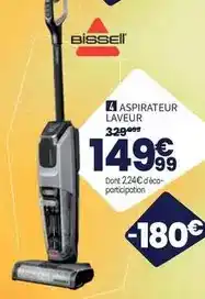 Conforama Bissell - aspirateur laveur offre