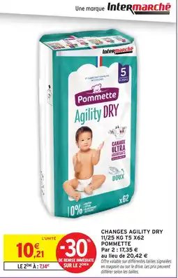Intermarché Express Pommette changes agility dry 11/25 kg t5 x62 offre