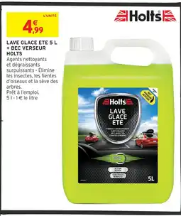 Intermarché Holts lave glace été 5l + bec verseur offre