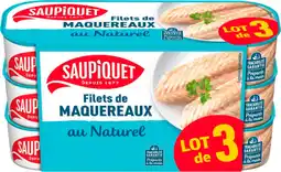 Auchan Saupiquet filets de maquereaux au naturel saupiquet offre