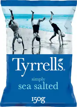 Auchan Tyrrell s chips au sel de mer tyrrell's offre