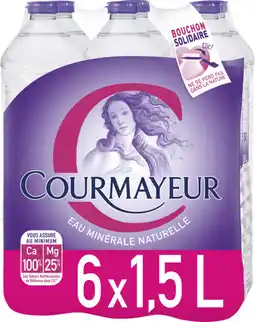 Auchan Courmayeur courmayeur eau minérale naturelle offre
