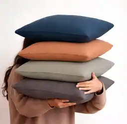 Auchan Actuel coussin carré chambray actuel offre