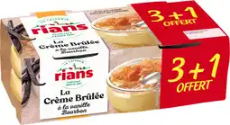 Auchan Rians crème brûlée rians offre