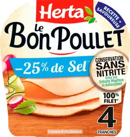 Auchan Herta le bon poulet herta offre