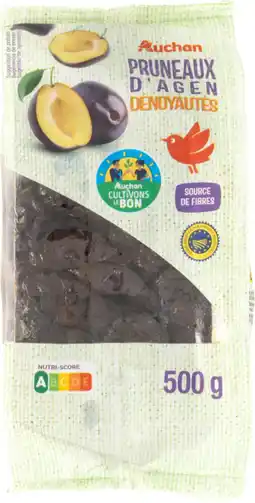 Auchan Auchan pruneaux d'agen dénoyautés igp auchan offre