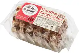 Auchan Biscuiterie bourdon gaufres liégeoises bourdon offre