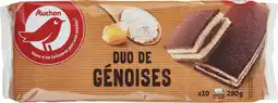 Auchan Auchan duo de génoises auchan offre