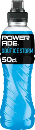Auchan Powerade powerade ice storm energisante offre