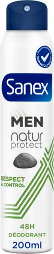 Auchan Sanex déodorant spray men natur protect sanex offre