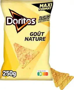 Auchan Doritos tortillas goût nature doritos offre