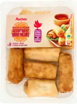 Auchan Auchan mini nems au porc et volaille auchan offre