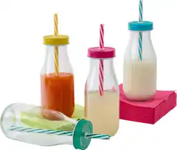 Auchan Actuel la jar 32cl avec paille actuel offre