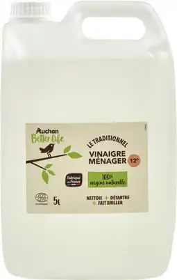 Auchan Auchan better life vinaigre ménager naturel 12° auchan better life offre
