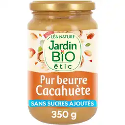 Auchan Jardin bio pur beurre bio de cacahuète jardin bio étic offre