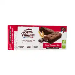Auchan Coeur patissier brownies bio aux pépites de chocolat coeur pâtissier offre